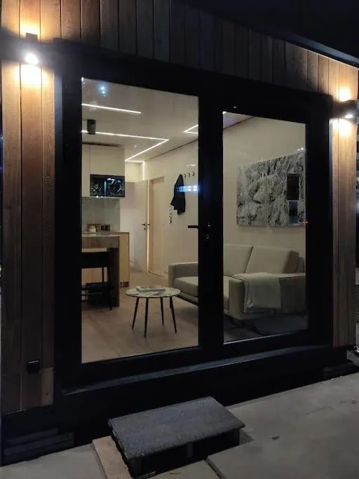 Alpesi faház Tiny House Villa Rotterdam Hollandia